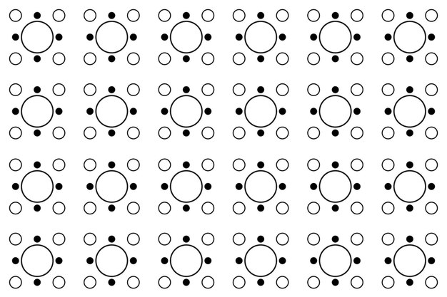 Repeatable abstract geometric pattern Simple shapes continuous pattern