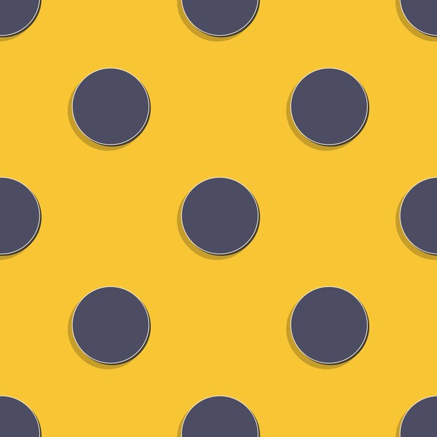 Retro vzor teček, abstraktní geometrické pozadí ve stylu 80. a 90. let. Jednoduchá geometrická ilustrace
