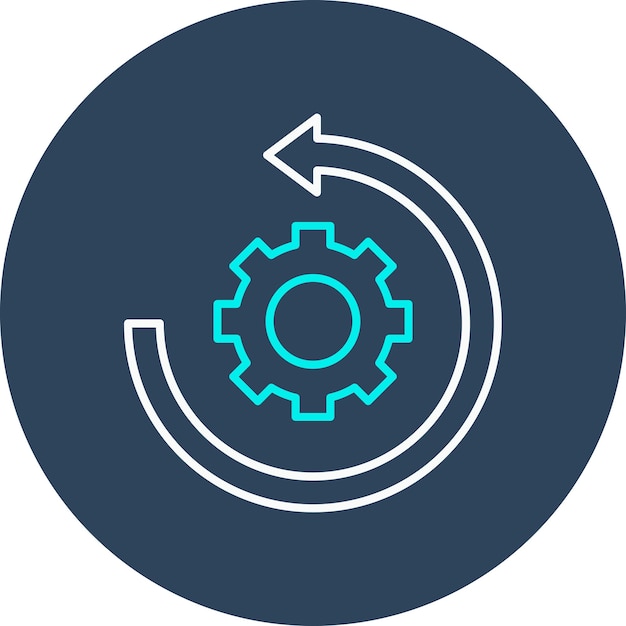 reverse engineering vector icon can be used for data analytics iconset