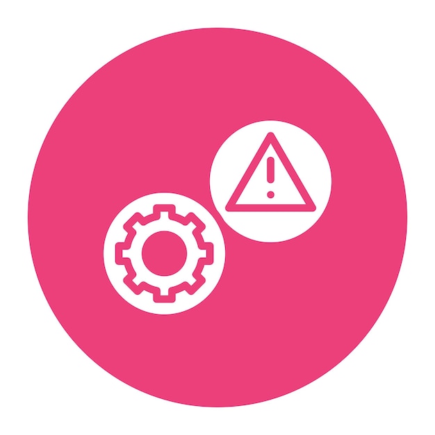 risk control icon vector image can be used for risk management
