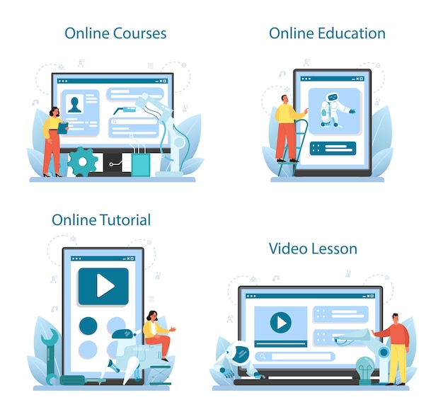 roboticist online service or platform set.