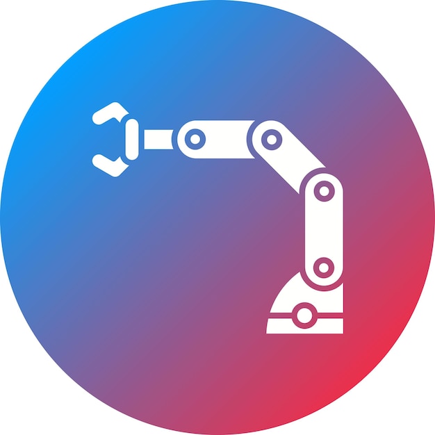 robotics icon vector image can be used for untact world