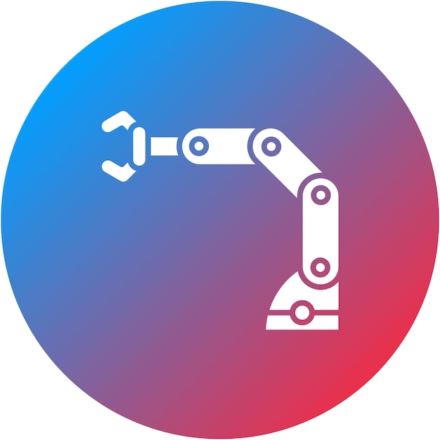 robotics icon vector image can be used for untact world