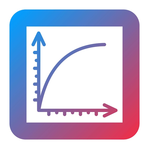 ROC Curve icon vector image Can be used for Data Science