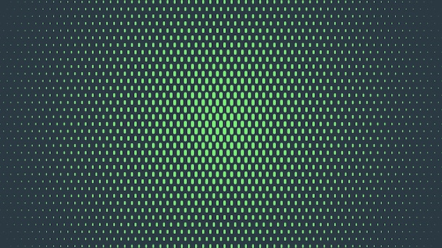 rounded dashes half tone pattern radial gradient vector turquoise abstraction