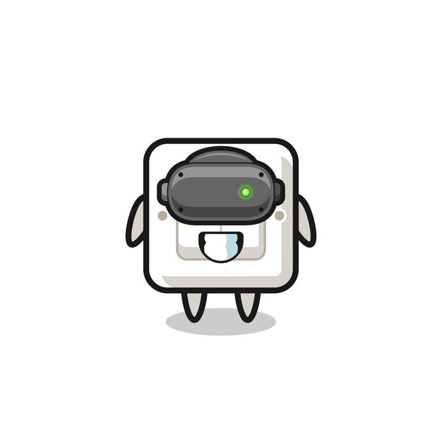 Roztomilý vypínač používá VR headset