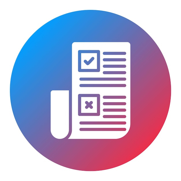 rules icon vector image can be used for documents and files
