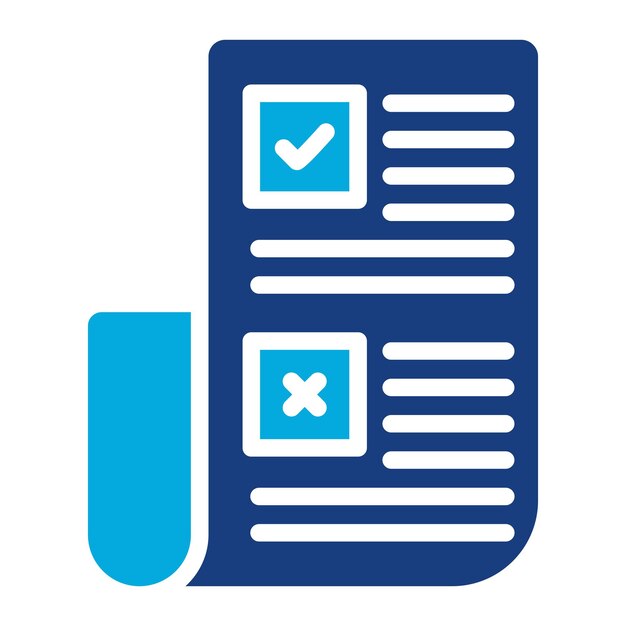 rules icon vector image can be used for documents and files