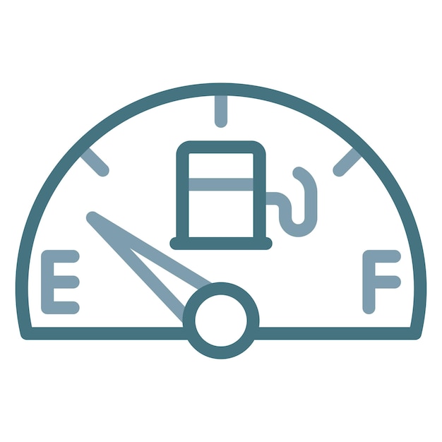 running on empty icon vector image can be used for burnout