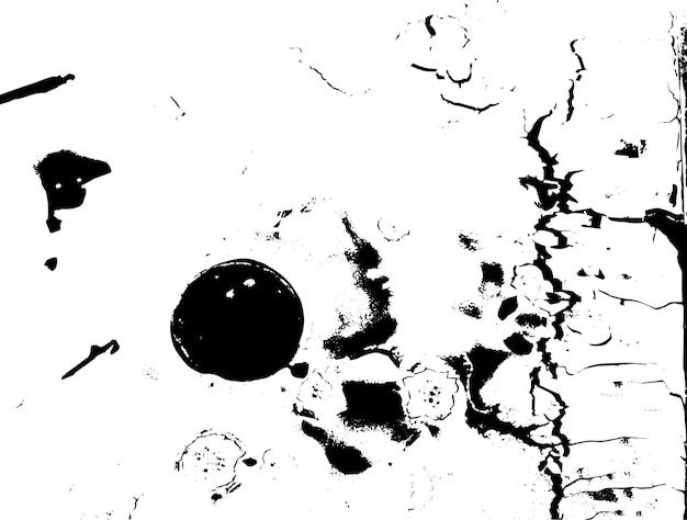 rustic grunge vector texture with grain and stains abstract noise background weathered surface dirty and damaged detailed rough backdrop vector graphic illustration with transparent white eps10