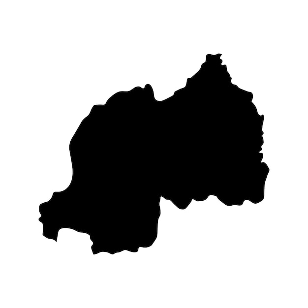 Rwanda Map Icon