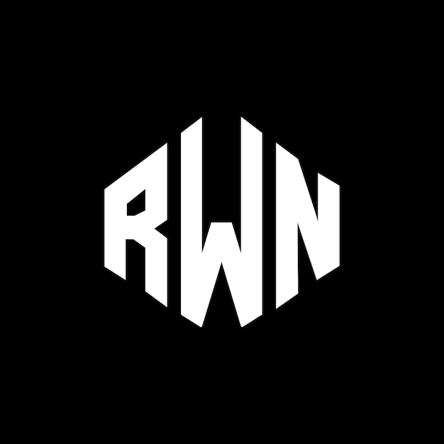 RWM RWM logo RWM písmeno RWM polygon RWM hexagon RWM krychle RWM vektor RWM font