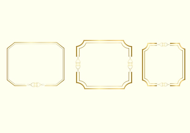 Šablona dvojitého obdélníkového rámu, dvojitá čára, prvek návrhu, geometrický, vektorová ilustrace.
