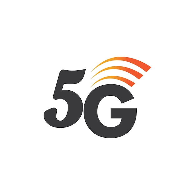 Šablona ikony 5g, vektorové logo, ilustrace