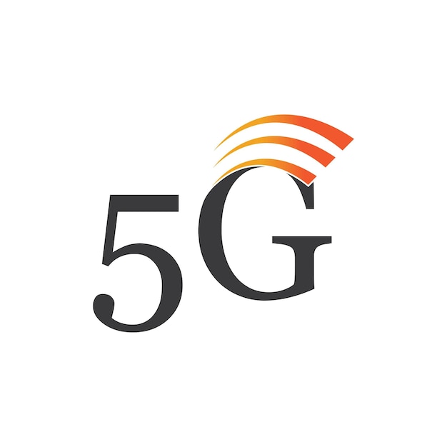 Šablona ikony 5g, vektorové logo, ilustrace
