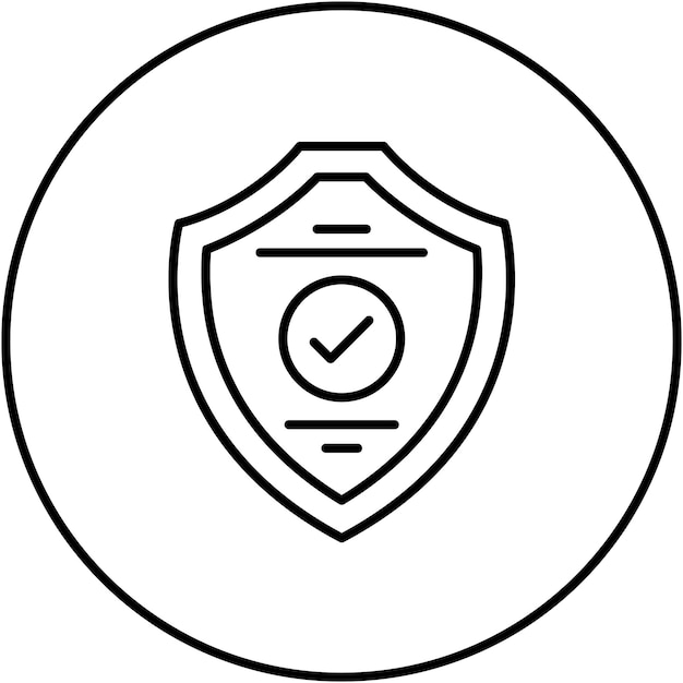Safety icon vector image Can be used for Digital Nomad