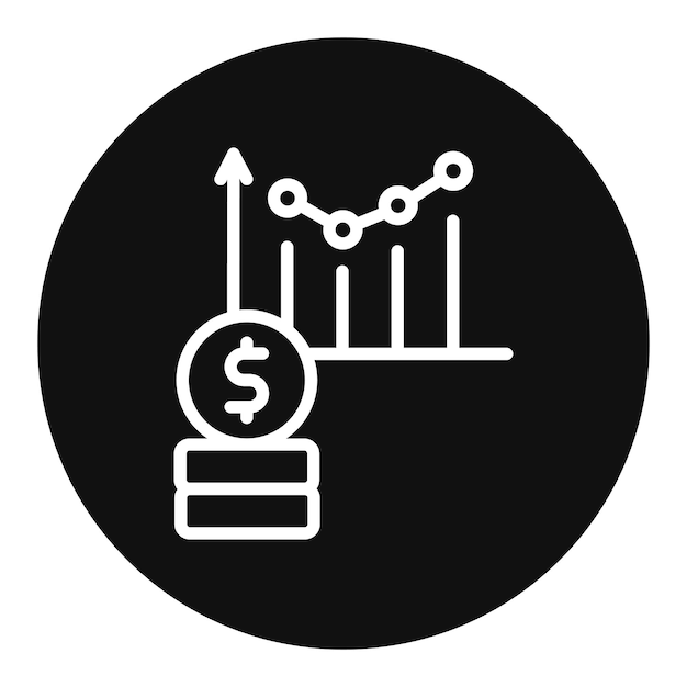 Sales Performance icon vector image Can be used for Survey