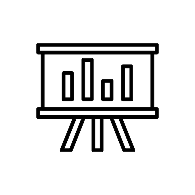 school board icon vector solid illustration pictogram isolated on white