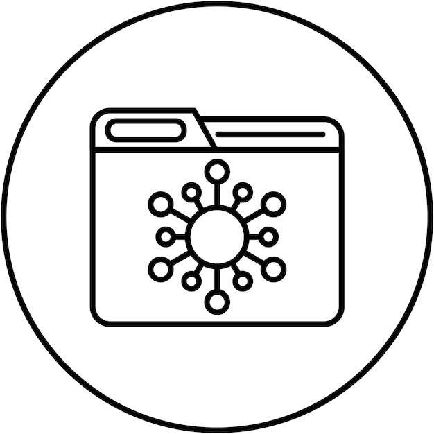 Scramble System icon vector image Can be used for Data Analytics