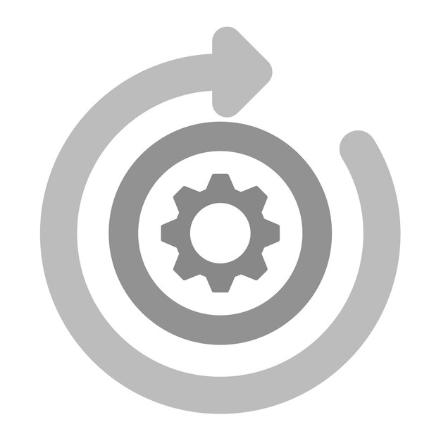 scrumban icon vector image can be used for project management