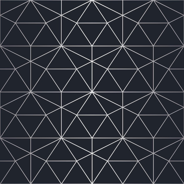 seamless abstract geometric pattern. silver background. vector seamless pattern