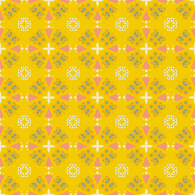 Seamless Background Garden Nature Butterfly Damask Pattern Art