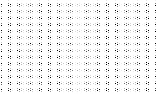 Seamless background pattern from geometric shapes The pattern is evenly filled with black circles vector design