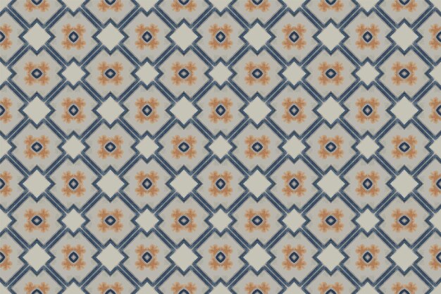 Seamless batik patterngeometric tribal patternit resembles ethnic bohoaztec styleikat styleluxu