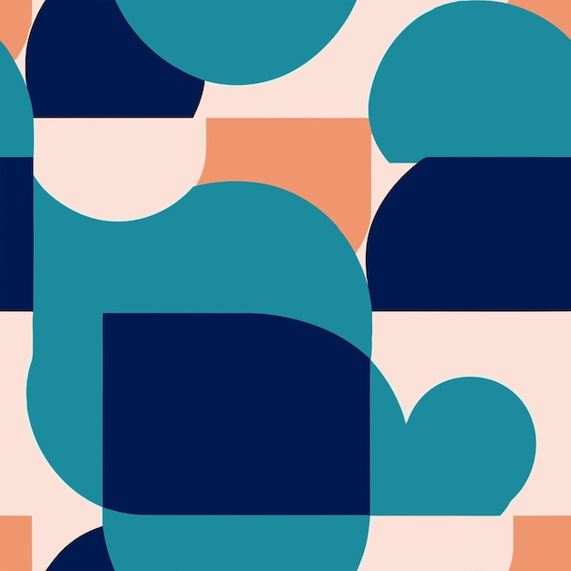 Seamless Colorful Abstract Pattern