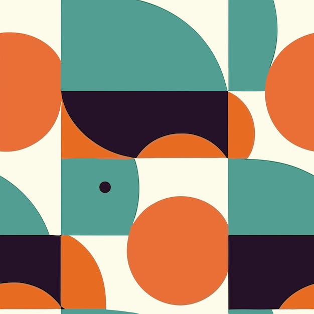 Seamless Colorful Abstract Pattern