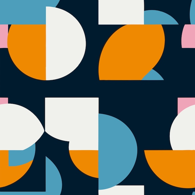 Seamless Colorful Abstract Pattern