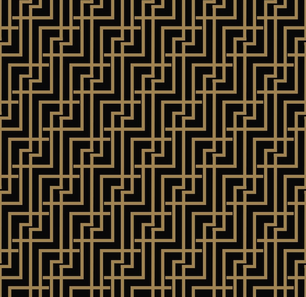 seamless geometric pattern by stripes line seamless vector background black texture