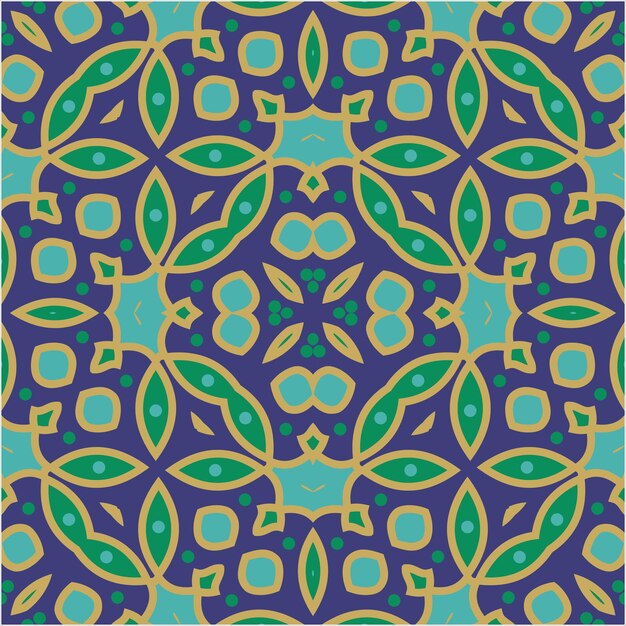Seamless geometric pattern seamless vector Abstract Patterns stylish texture symmetrical tiles