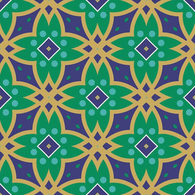 Seamless geometric pattern seamless vector Abstract Patterns stylish texture symmetrical tiles