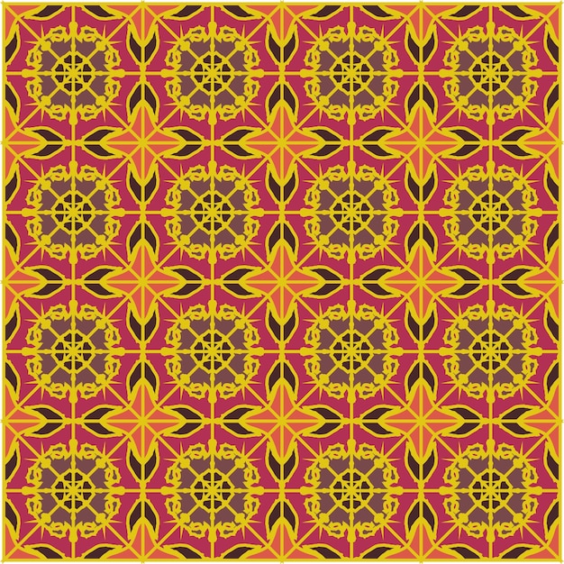 Seamless geometric pattern seamless vector Abstract Patterns stylish texture symmetrical tiles