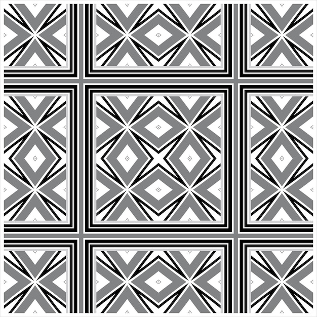 Seamless geometric pattern seamless vector Abstract Patterns stylish texture symmetrical tiles