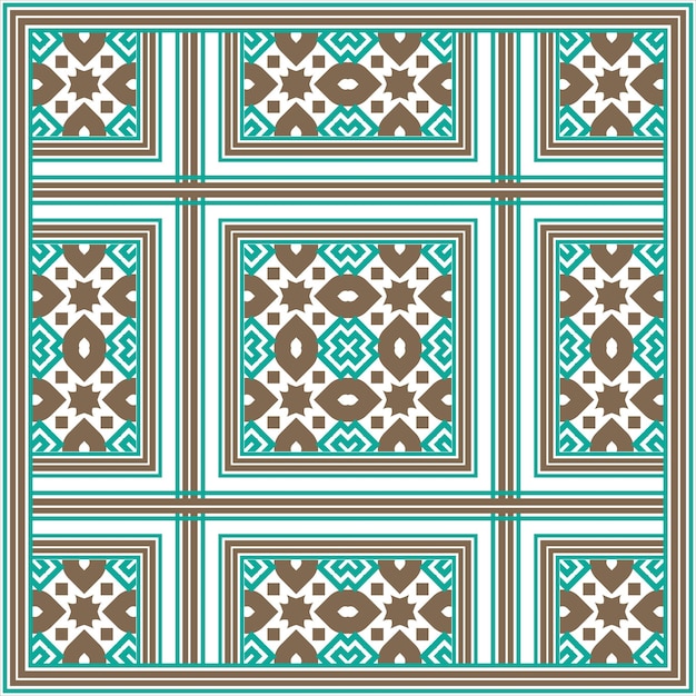 Seamless geometric pattern seamless vector Abstract Patterns symmetrical geometric tiles Design
