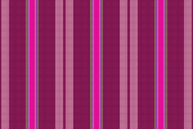 Seamless lines fabric Vector textile texture Stripe vertical background pattern