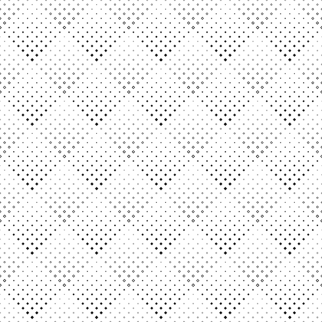 Seamless monochrome abstract diagonal square pattern background design
