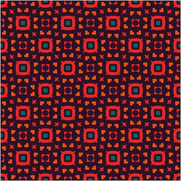 Seamless pattern design abstract style