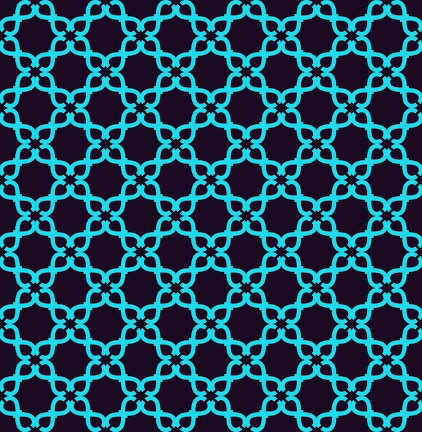 seamless pattern ornament of lines and curls linear abstract background