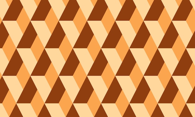 seamless pattern with cubes and triangles vector illustration for your design