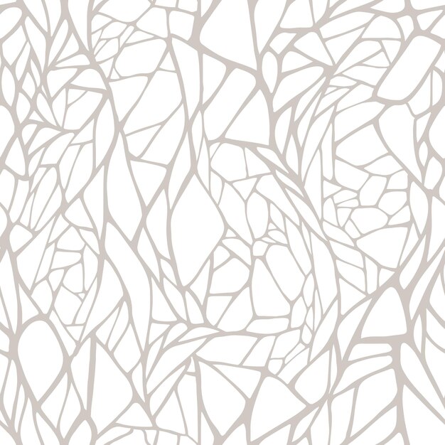 Seamless pattern with doodle ornament