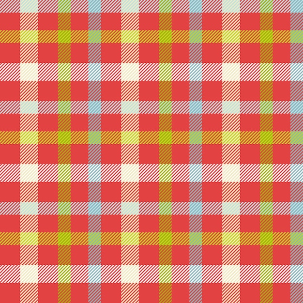 Seamless Retro Vintage Tartan Pattern 160
