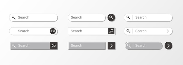 search bar for ui design and web site
