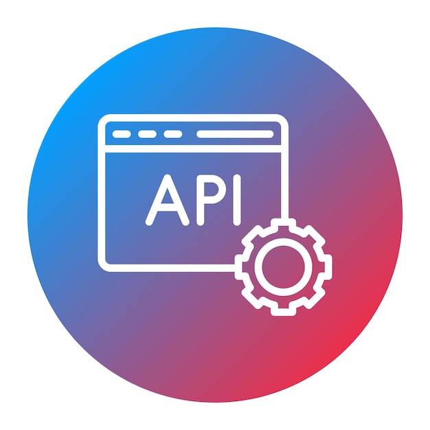 Secure API icon vector image Can be used for Safe Payment