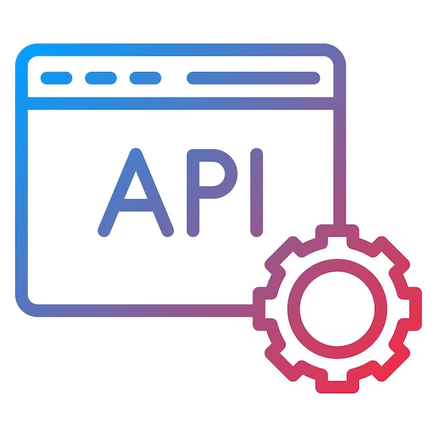 Secure API icon vector image Can be used for Safe Payment