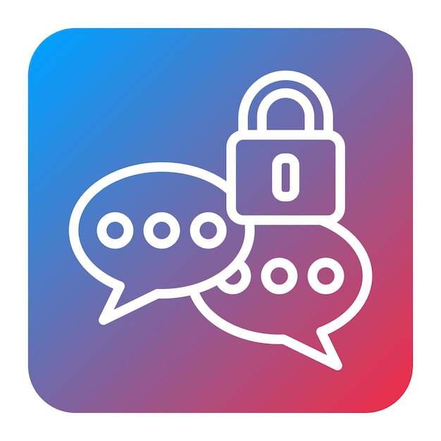 Secure communication icon vector image Can be used for Information Security