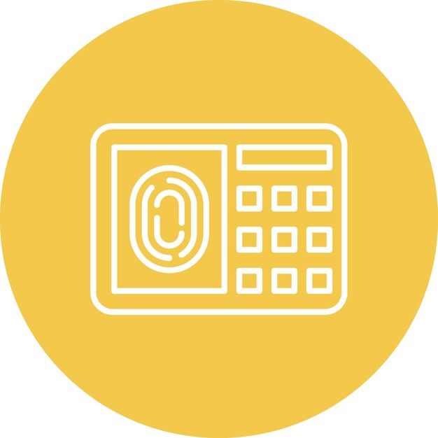 Security System icon vector image Can be used for Protection and Security