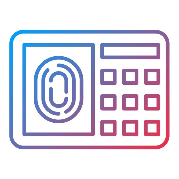 Security System icon vector image Can be used for Protection and Security